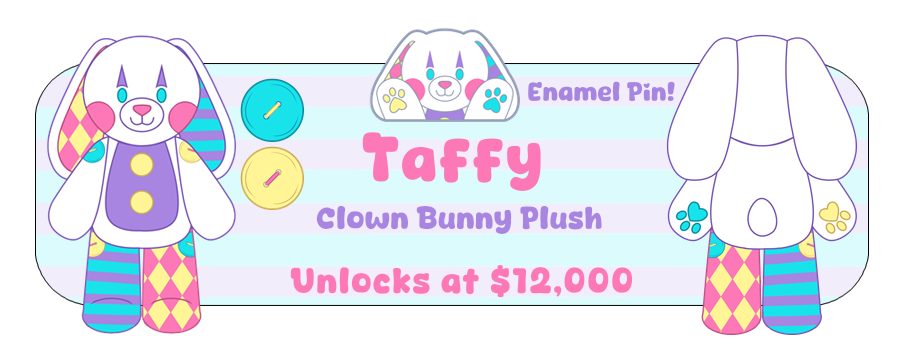 Taffy the Clown Bunny Unlocked!