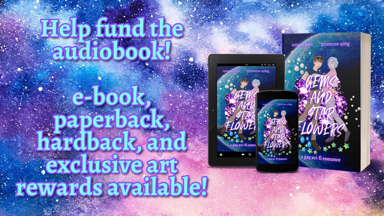 Gems and Star Flowers Audiobook Campaign