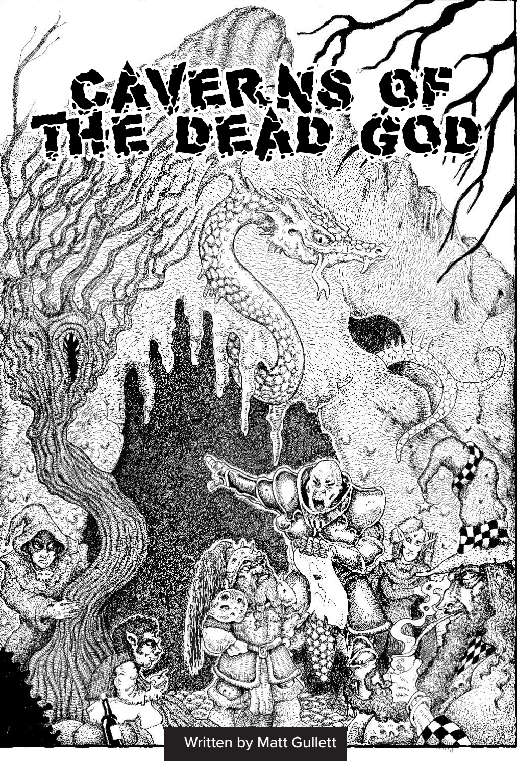 Caverns of the Dead god Print+PDF