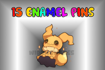 15 Enamel Pins
