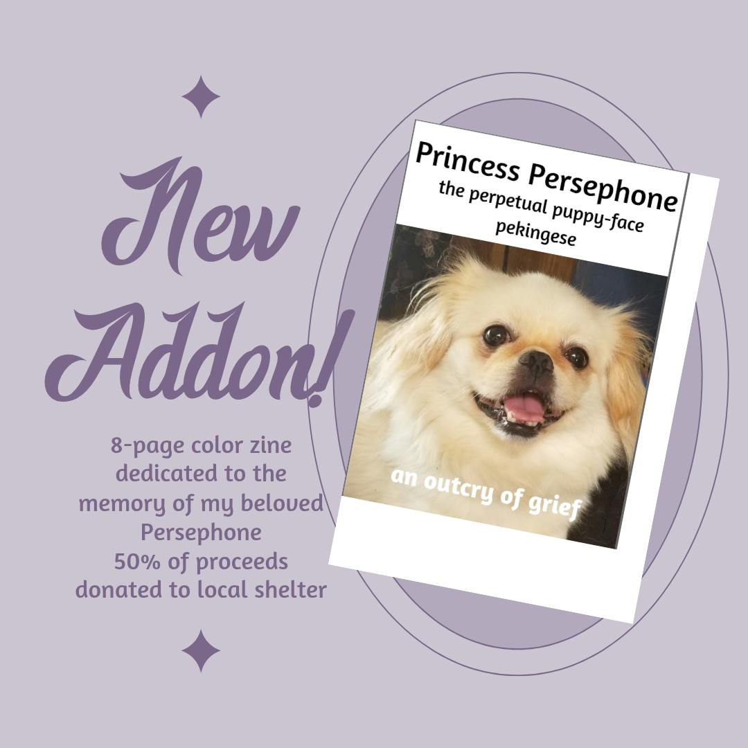 Princess Persephone memorial zine