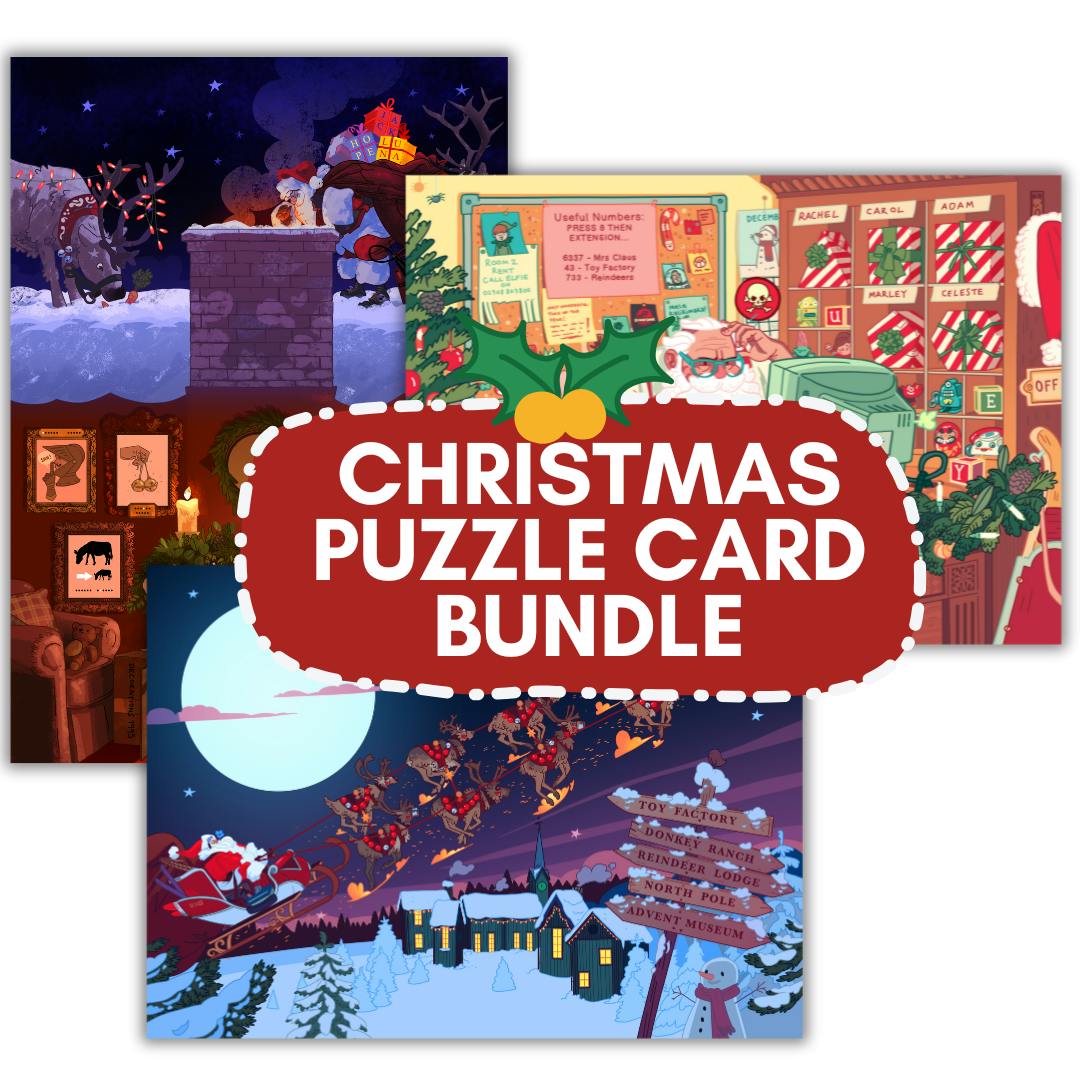 Offer 2 - Christmas Puzzle Card Bundle