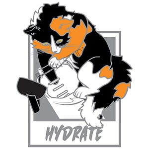 Con Adventurers Series 1 Enamel Pin - Hydrate