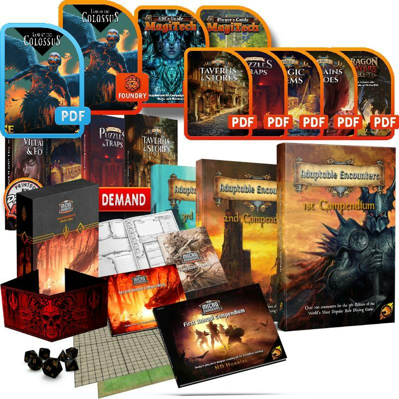 Supplements, Encounters & Dungeons