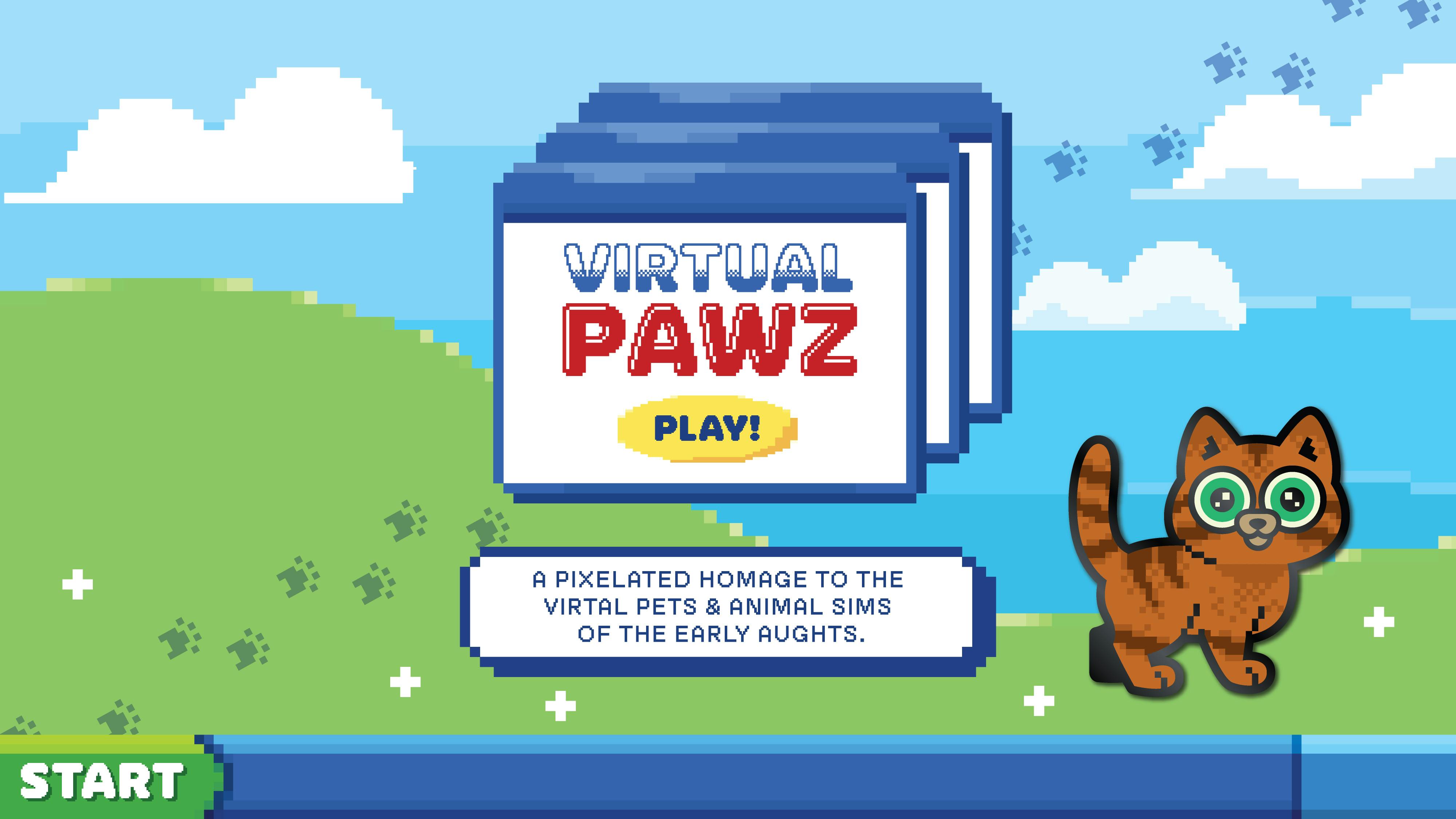 Virtual Pawz - A pixel pet & animal SIM pin collection