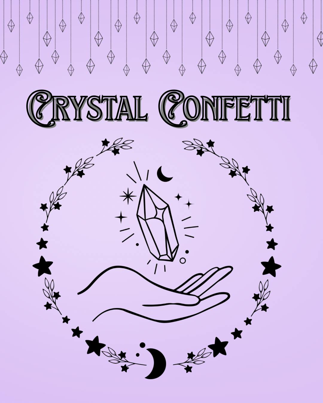 ✨Crystal Confetti Bag✨