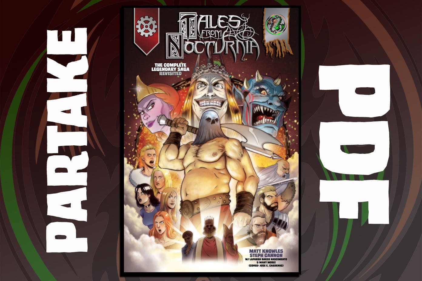 PDF: TALES FROM NOCTURNIA: The Complete Legendary Saga Revisited (164pg)