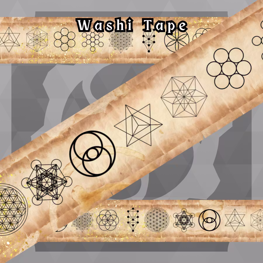 Sacral Geometry Washi Tape