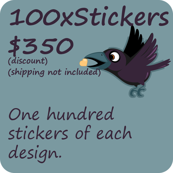 100 sticker packs