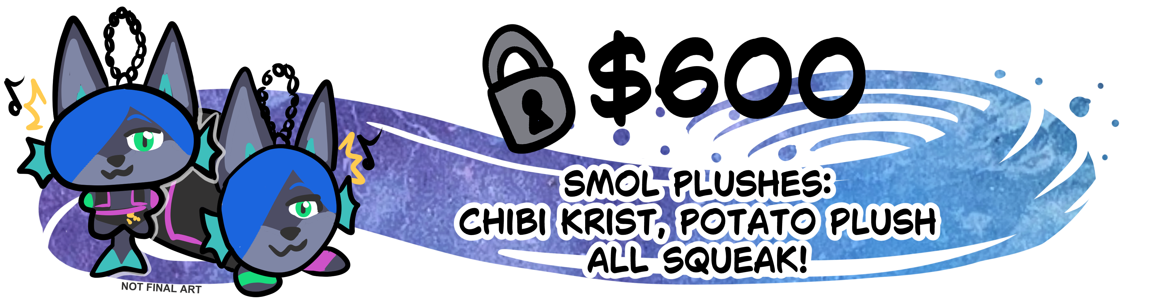 Stretch Goal: Smol Plushies