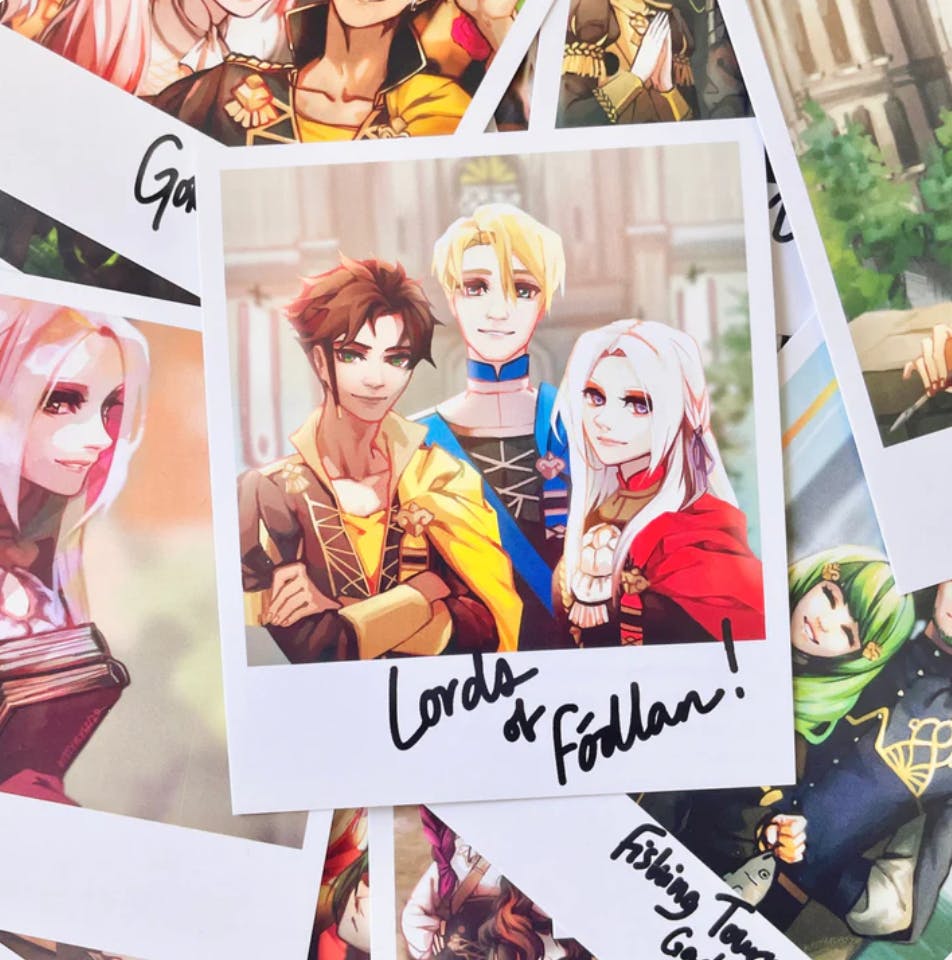 3H Byleth's Yearbook Polaroid Print Set