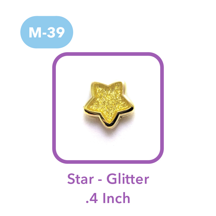 M-39 - Star - Glitter
