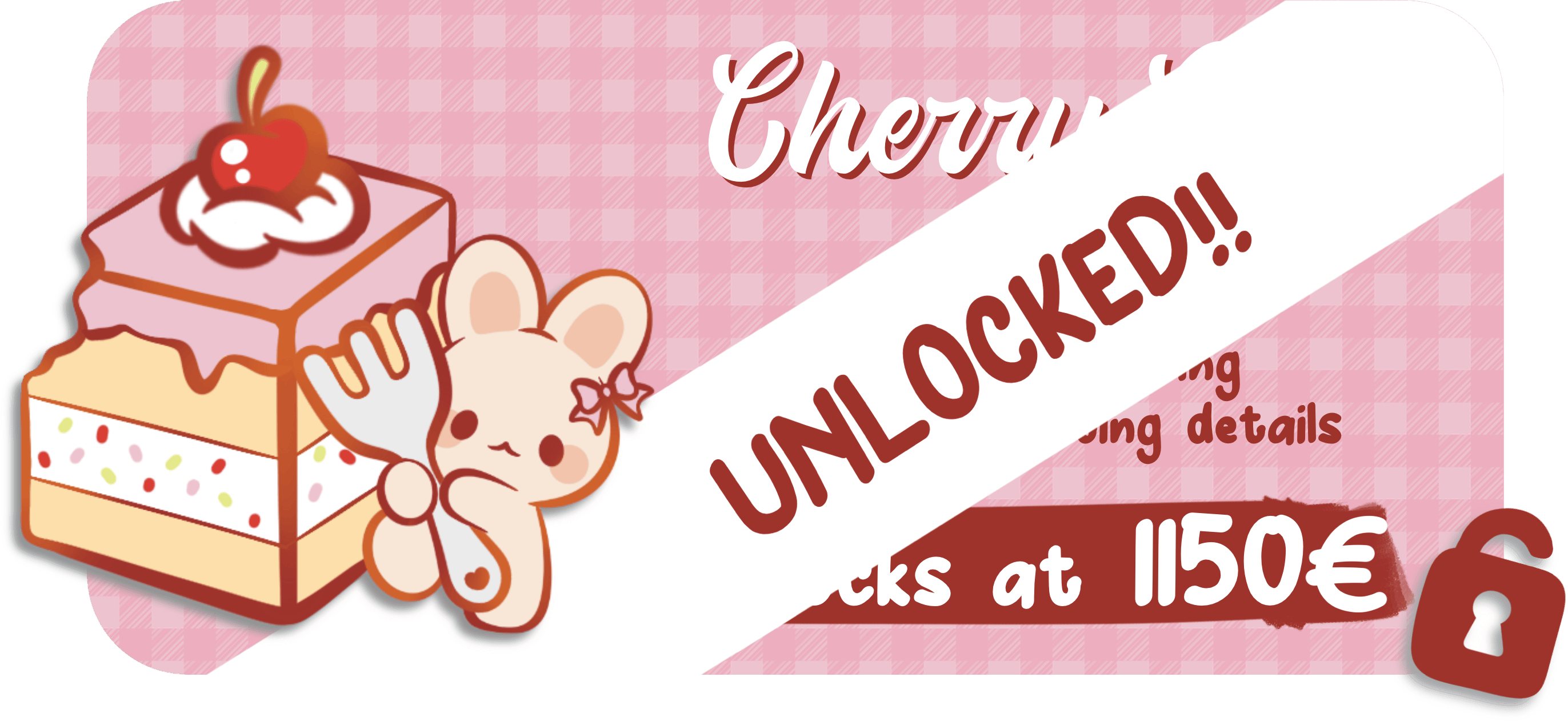 🍒 Unlock the Fifth Pin - Cherry Cake 🍒