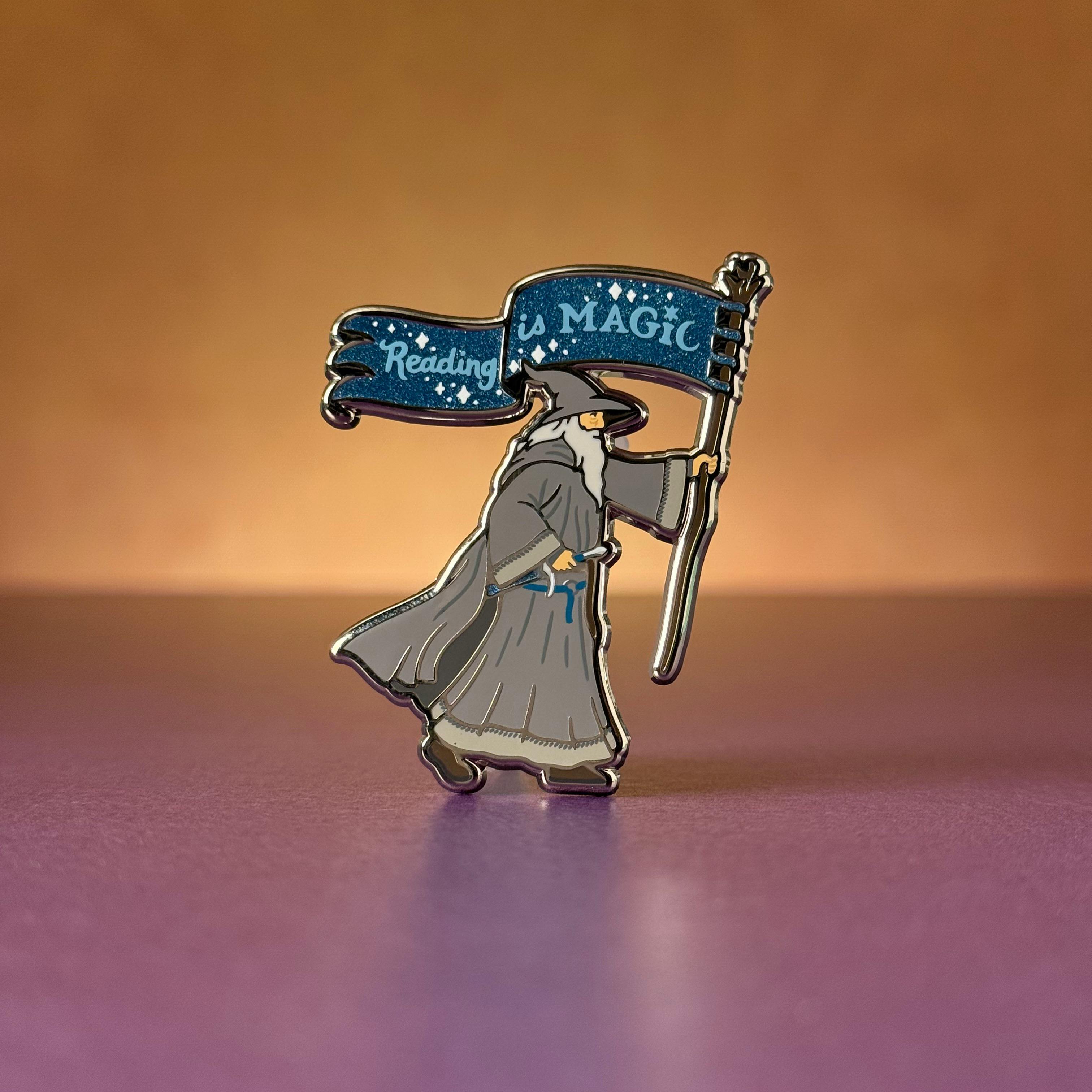 Grey Wizard Marching Pin