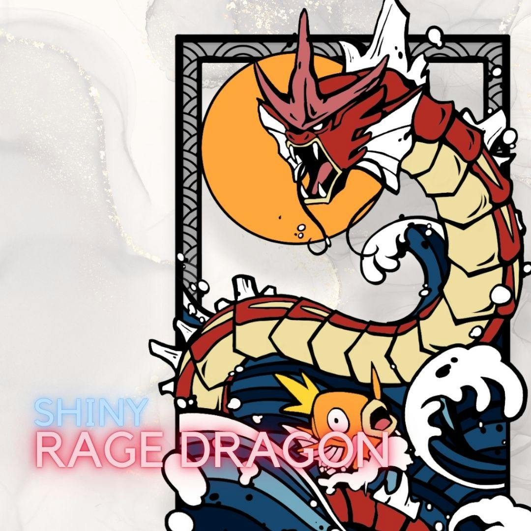 🐉Deluxe Pincard | Shiny Rage Dragon