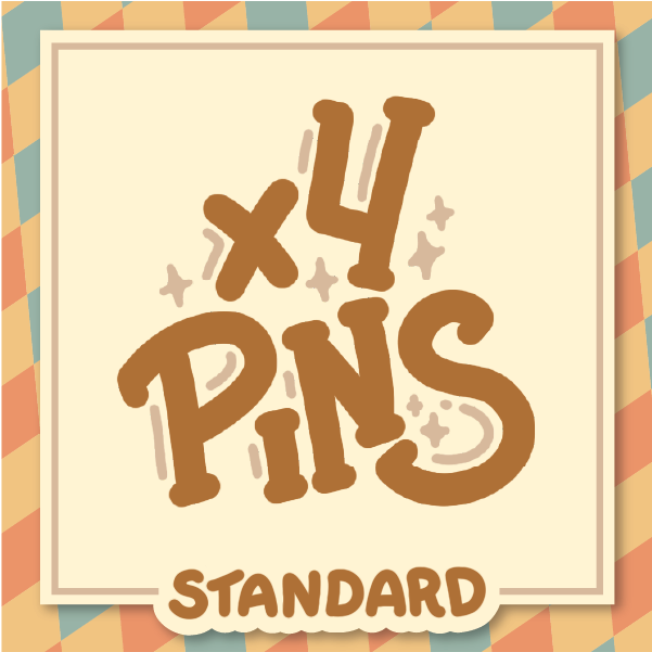 4 Standard Pins