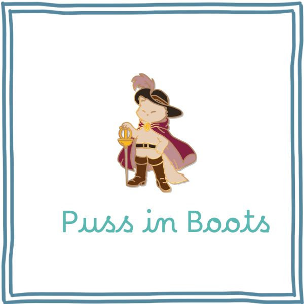 Unlock "the Puss in boots" Enamel pin