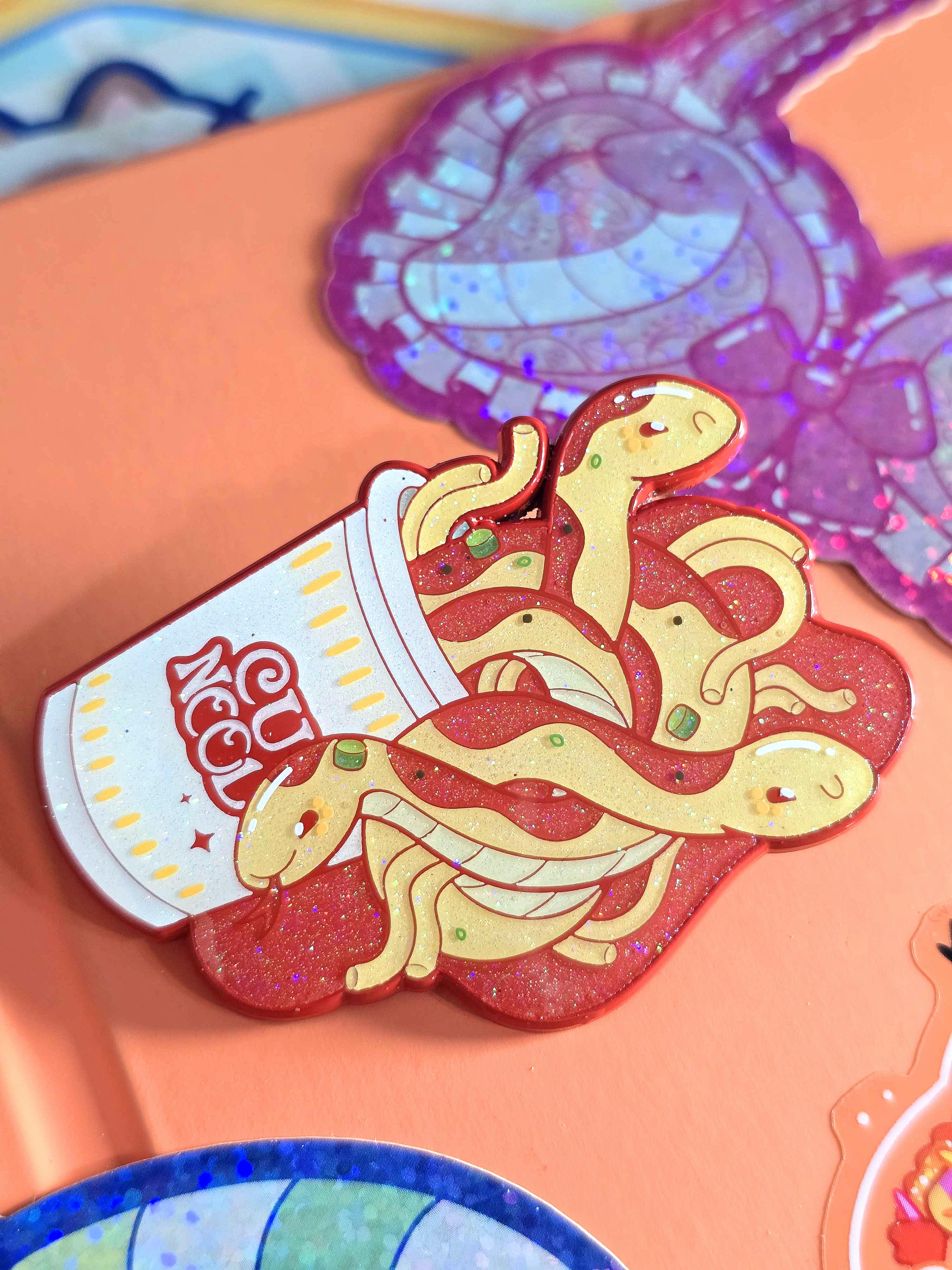 SPICY NOODS - ENAMEL PIN