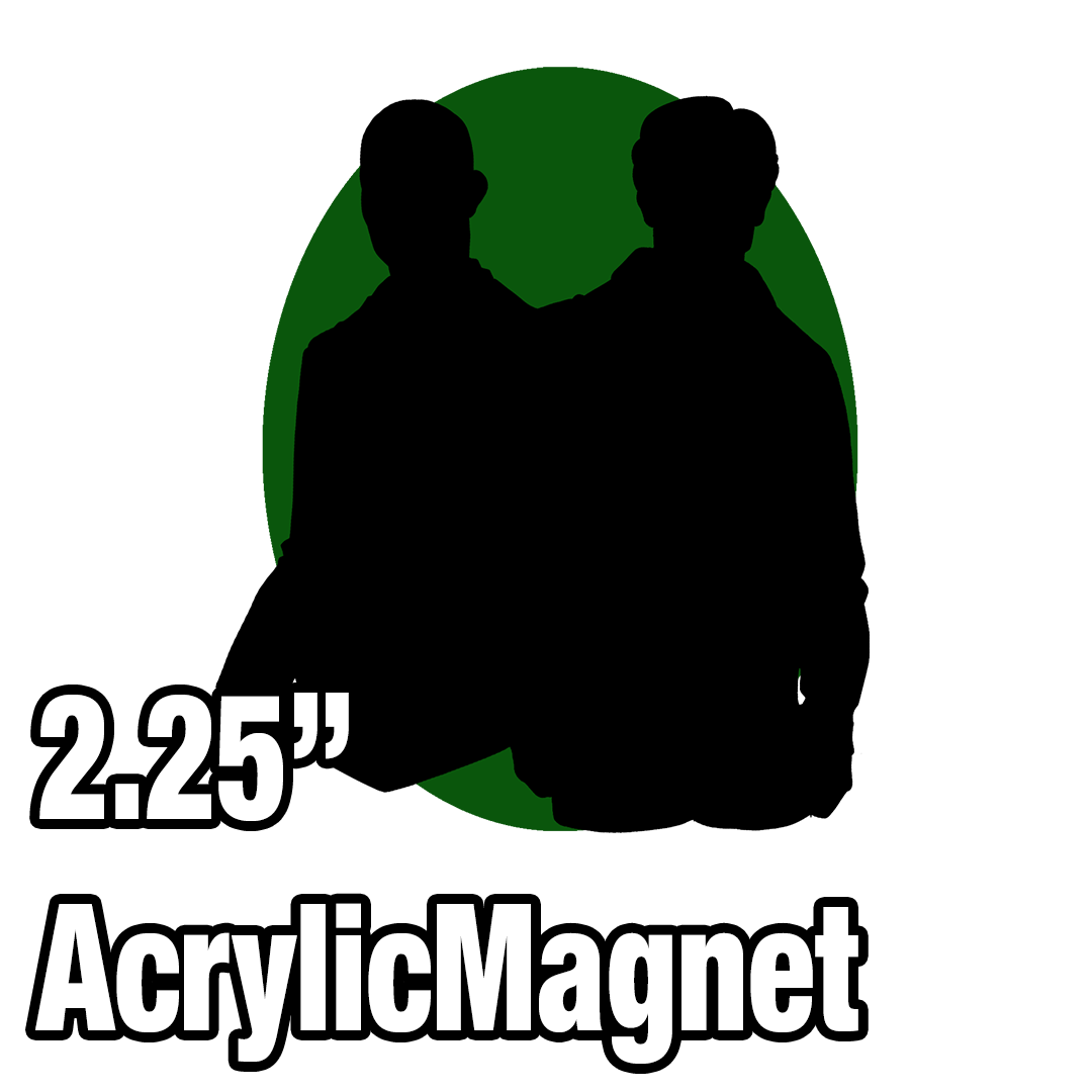 2.25" Acrylic Magnet