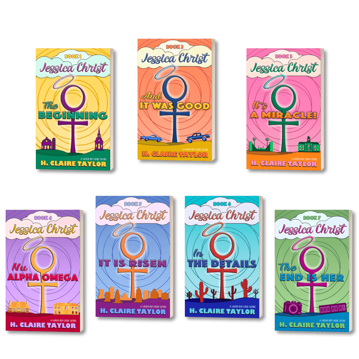 Paperbacks: The Complete Jessica Christ series