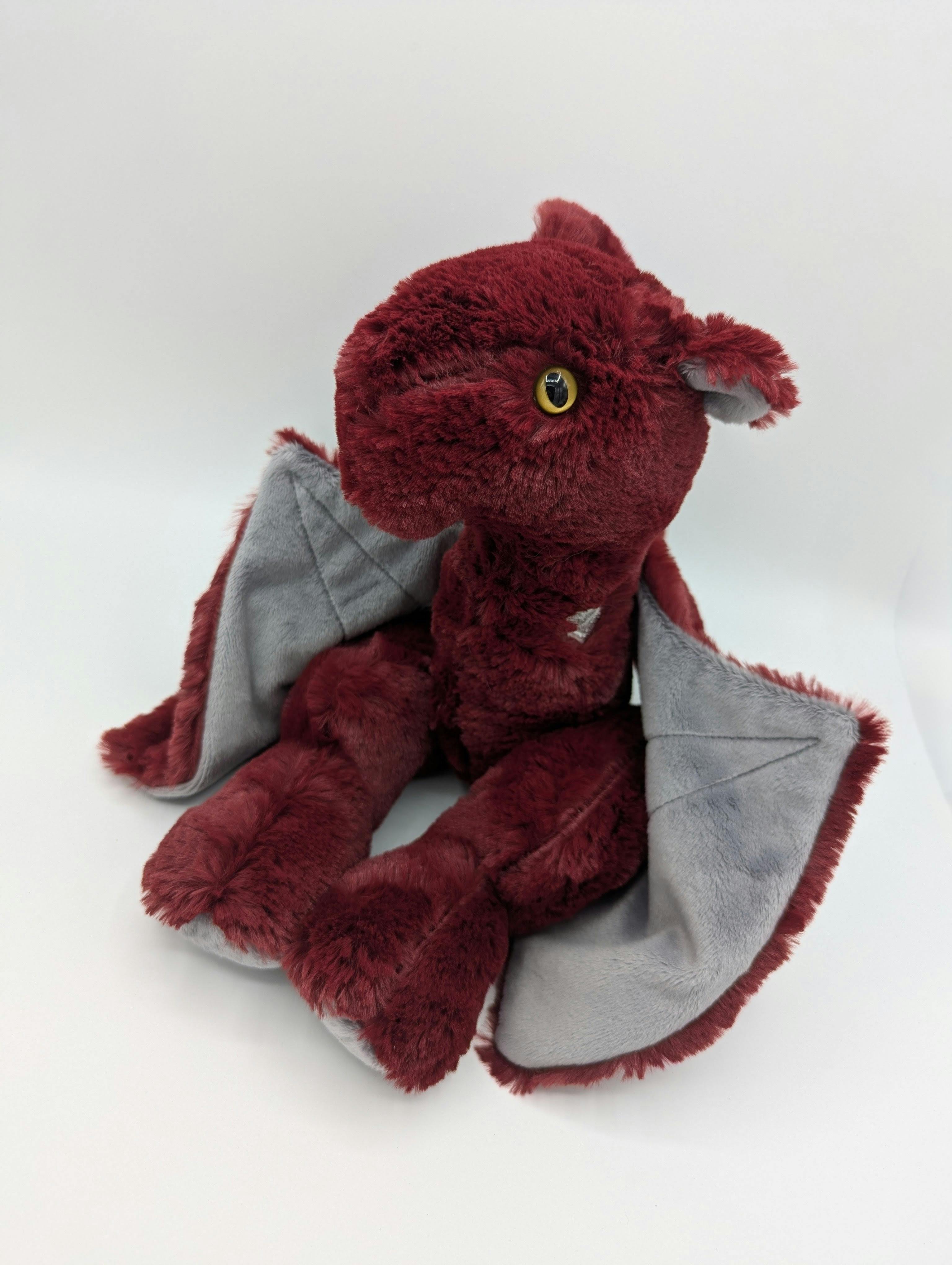 Burgundy Legendary Handmade Dragon