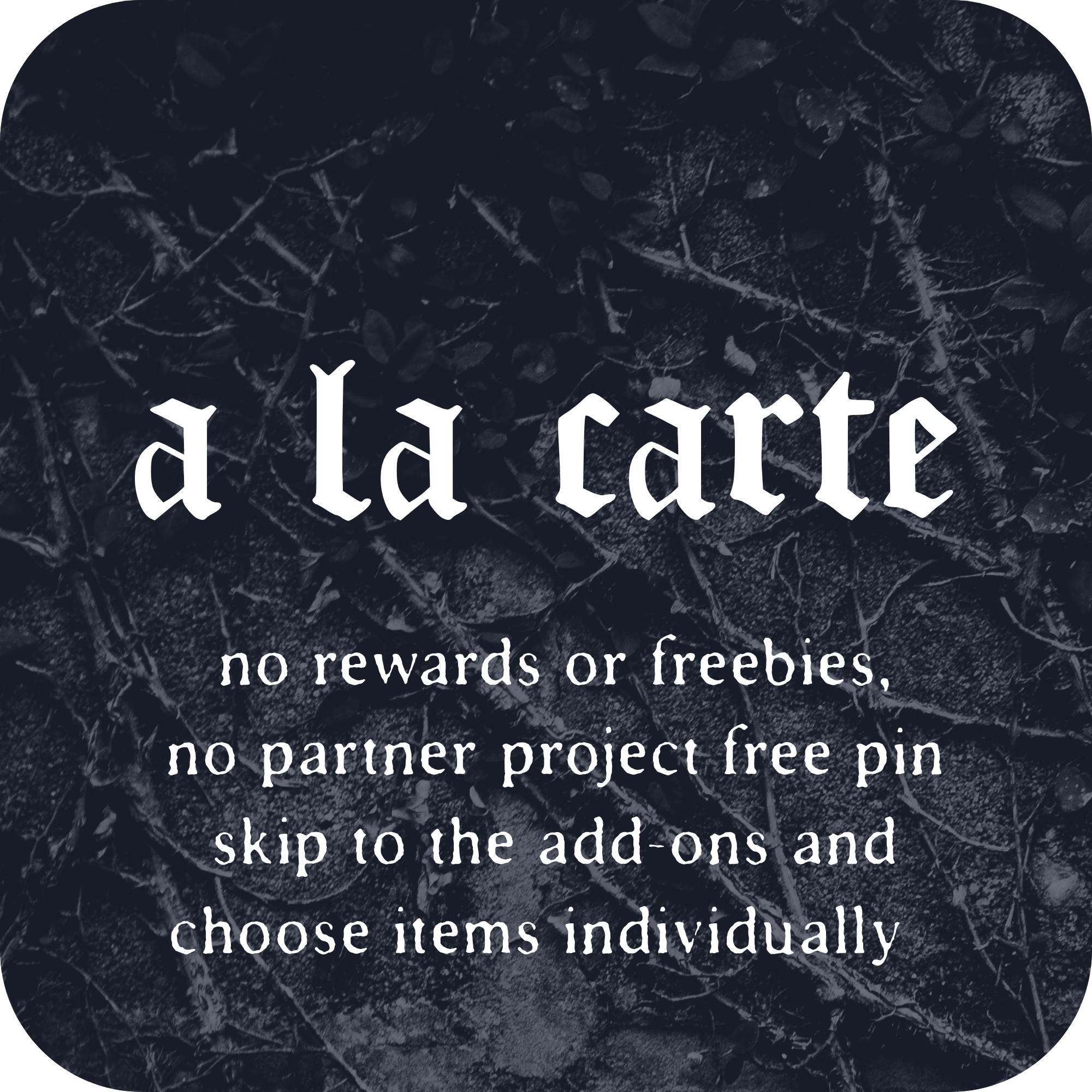 a la carte- skip to the add-ons