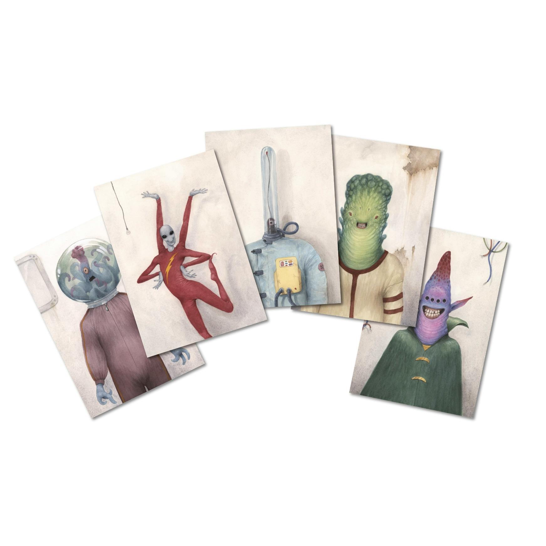 Postcard Set Of Five