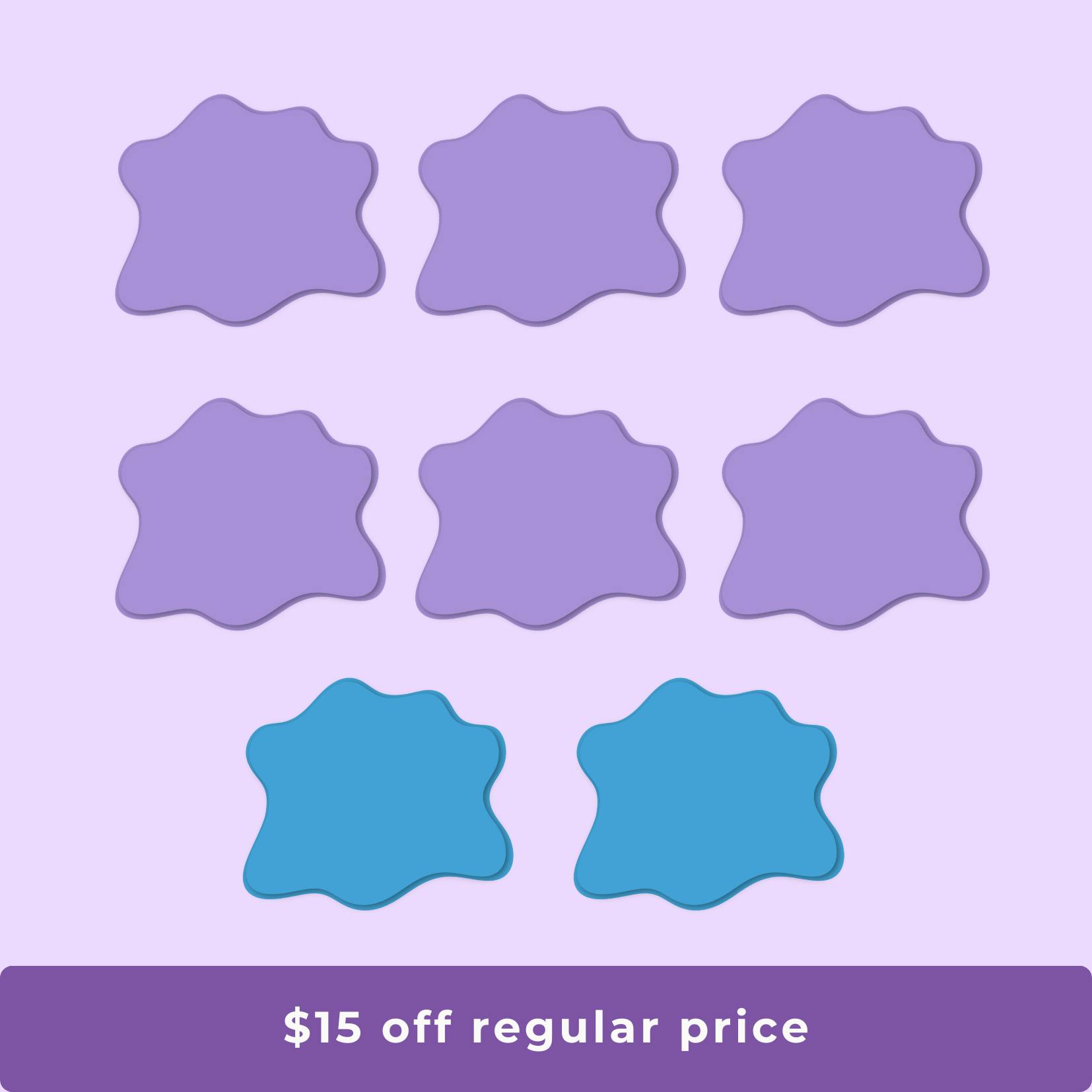 6 Enamel Pins + 2 Shiny Variant Enamel Pins