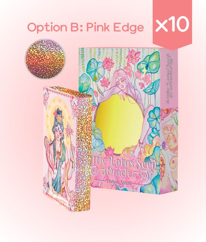 Little Lotus Seed Deck PINK X10