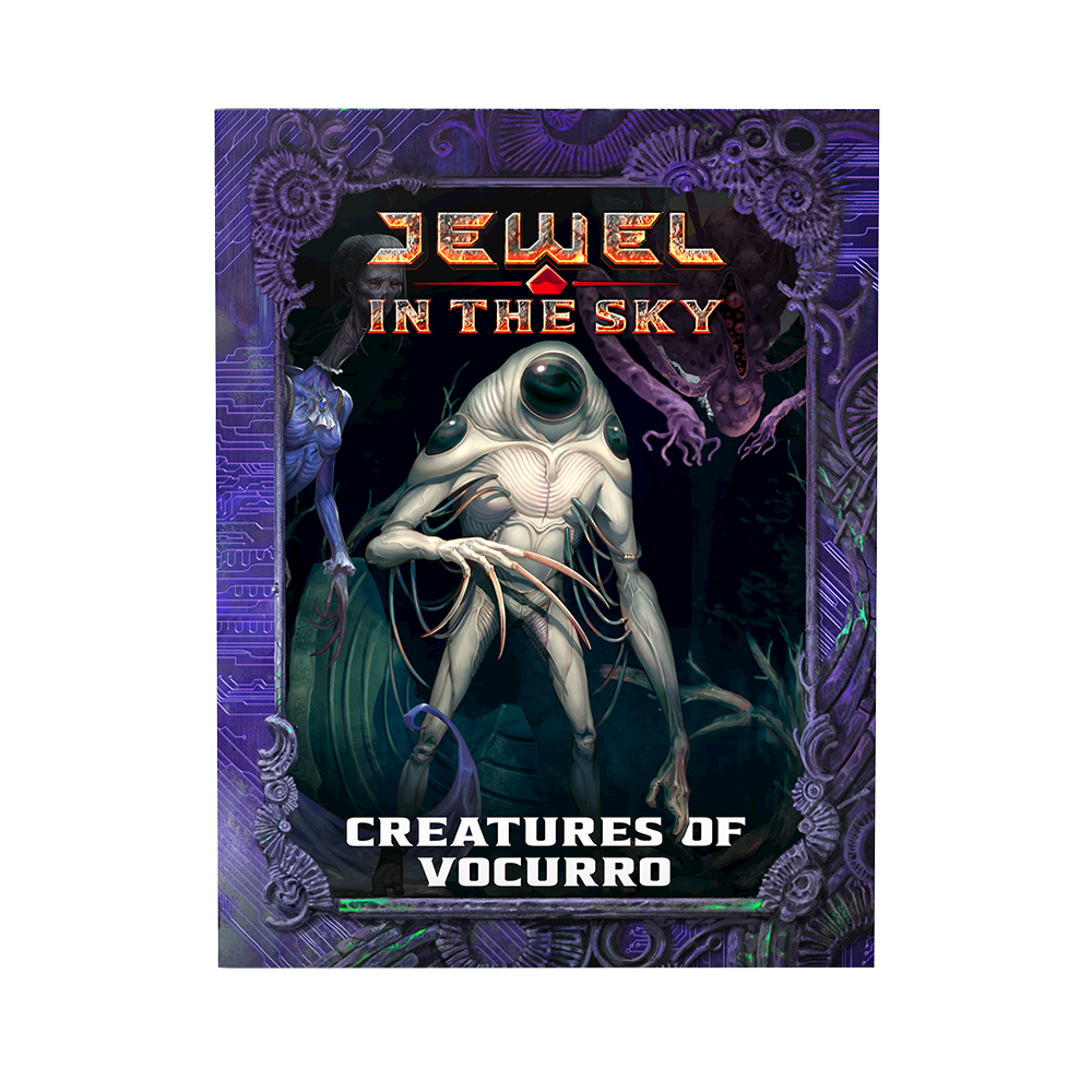 Mockup of the Creaturs fo Vocurro bestiary.