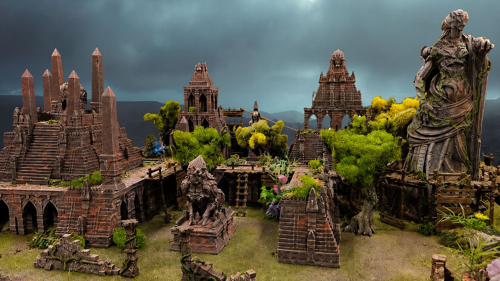 Temples of Drakenfell - 3D Printable Jungle Temple Ruins