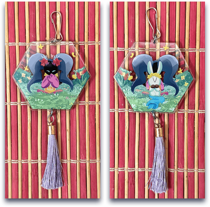 Tassle Charm (Bells)