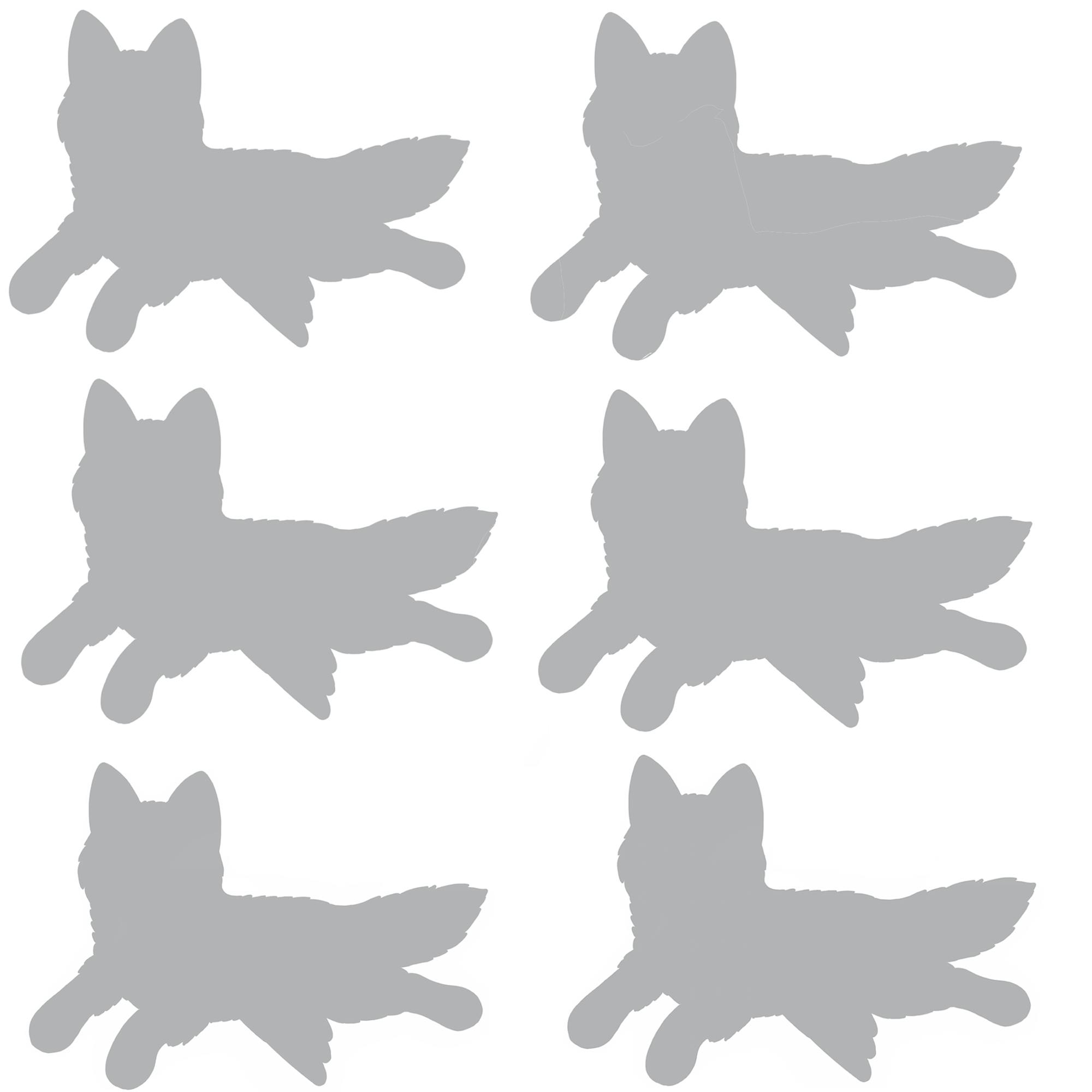 6 Fox Plush