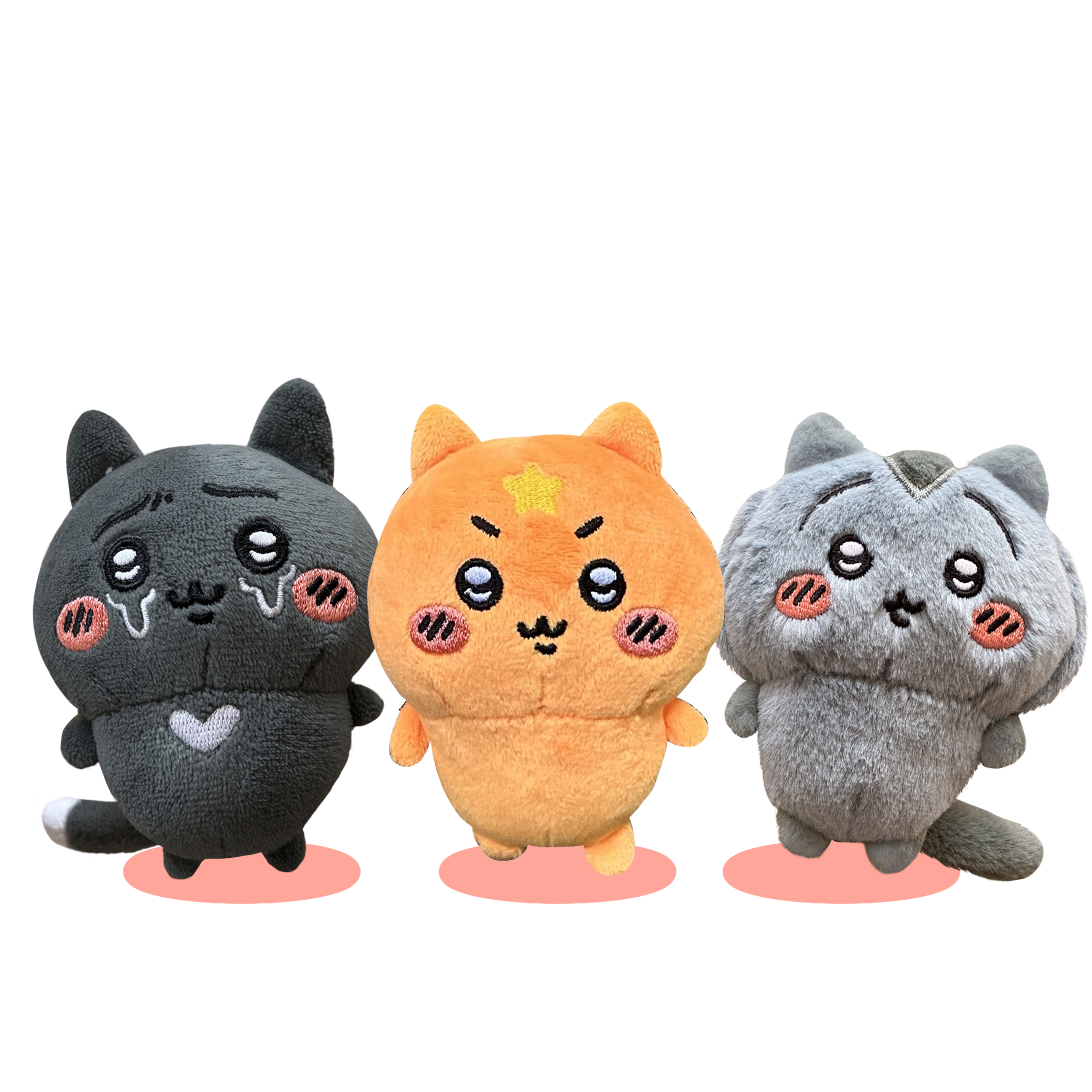 Three ChiiWarrior Plush