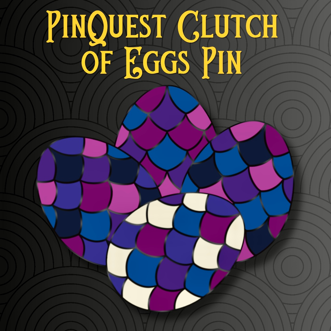 PinQuest Clutch of Eggs Pin