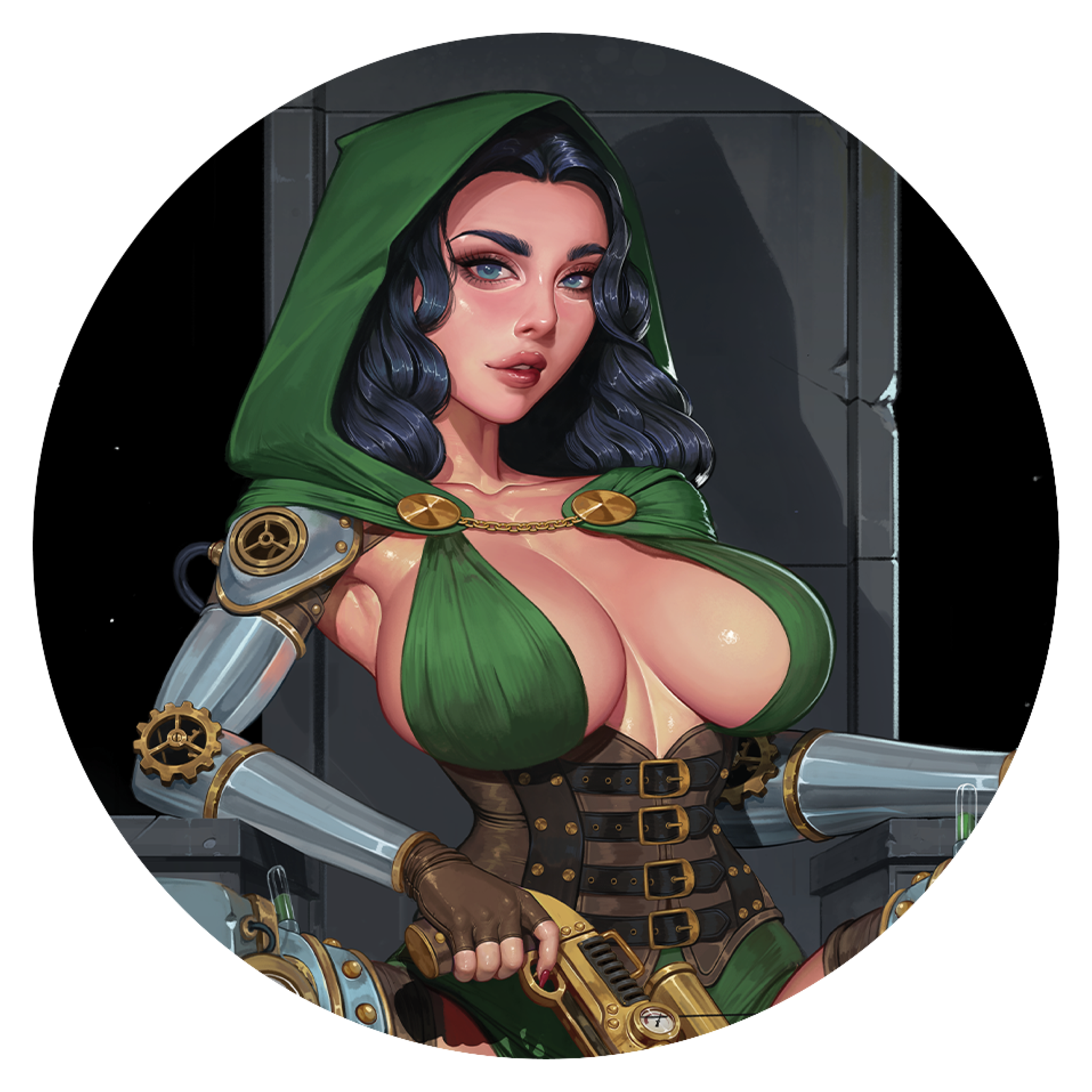3x3 Round Celebration Sticker