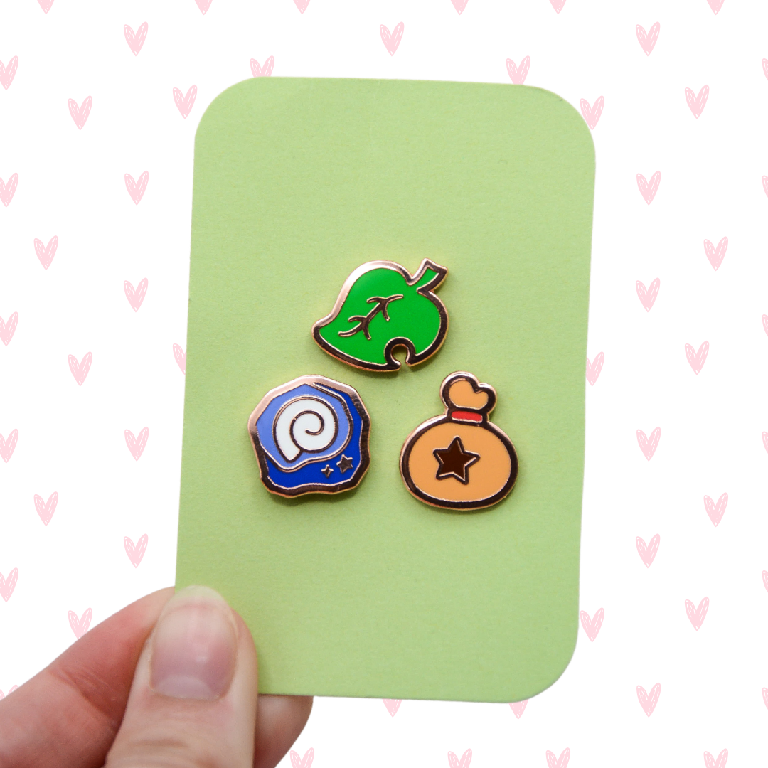 AC Mini Enamel Pin [Set of 3]