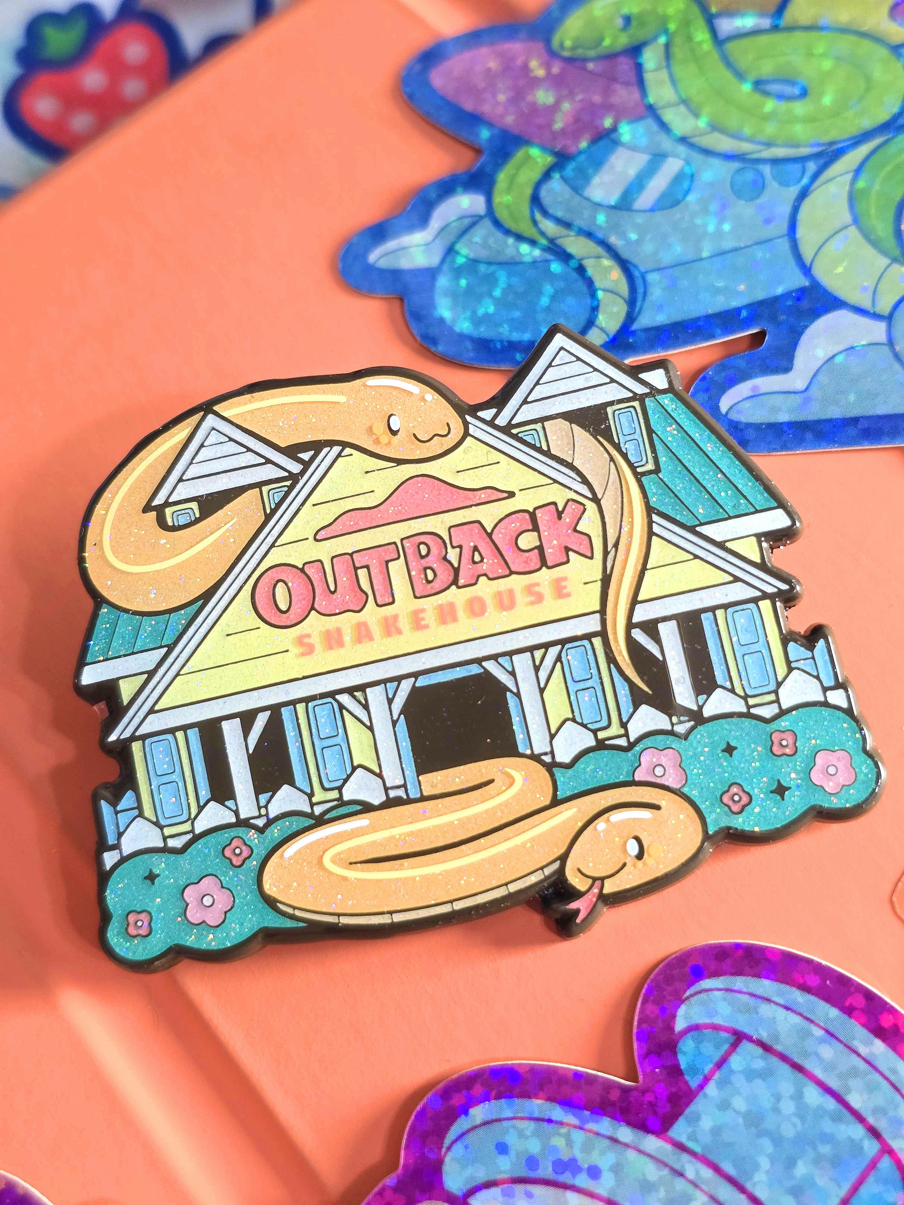 OUTBACK SNAKEHOUSE - ENAMEL PIN