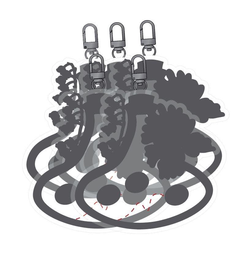 Shaker Keychain Pack