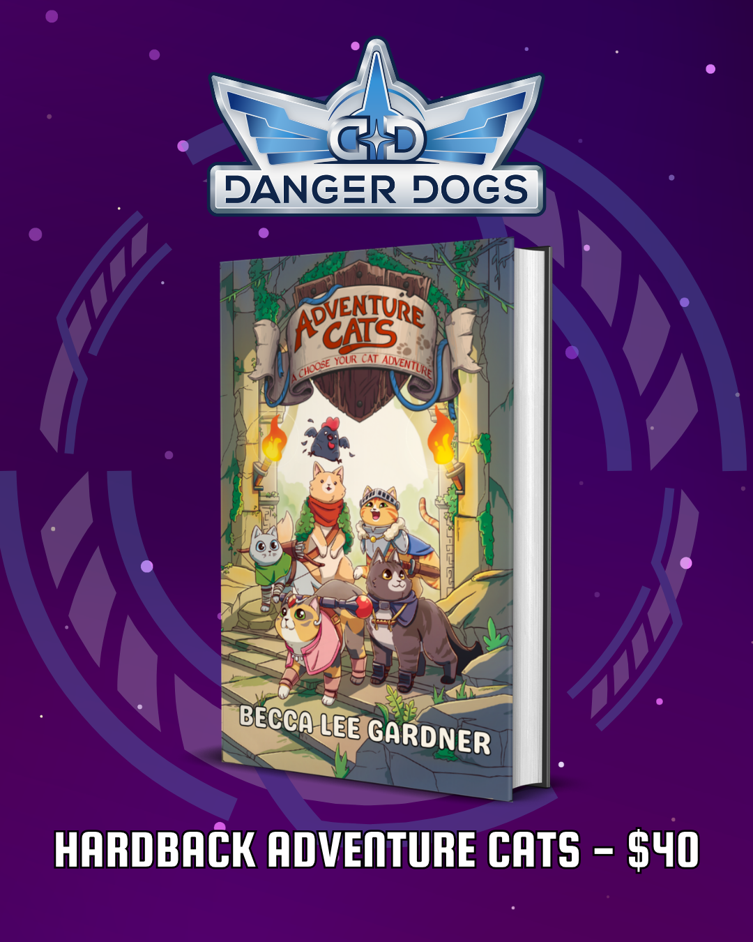 Hardback Copy of Adventure Cats