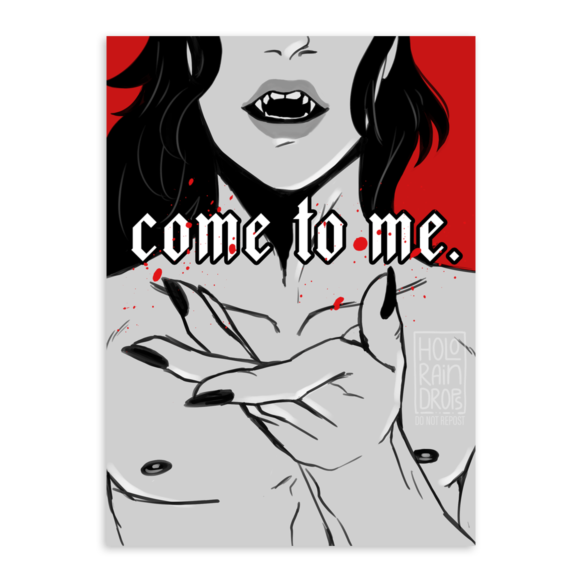 "Come To Me" Mini Print