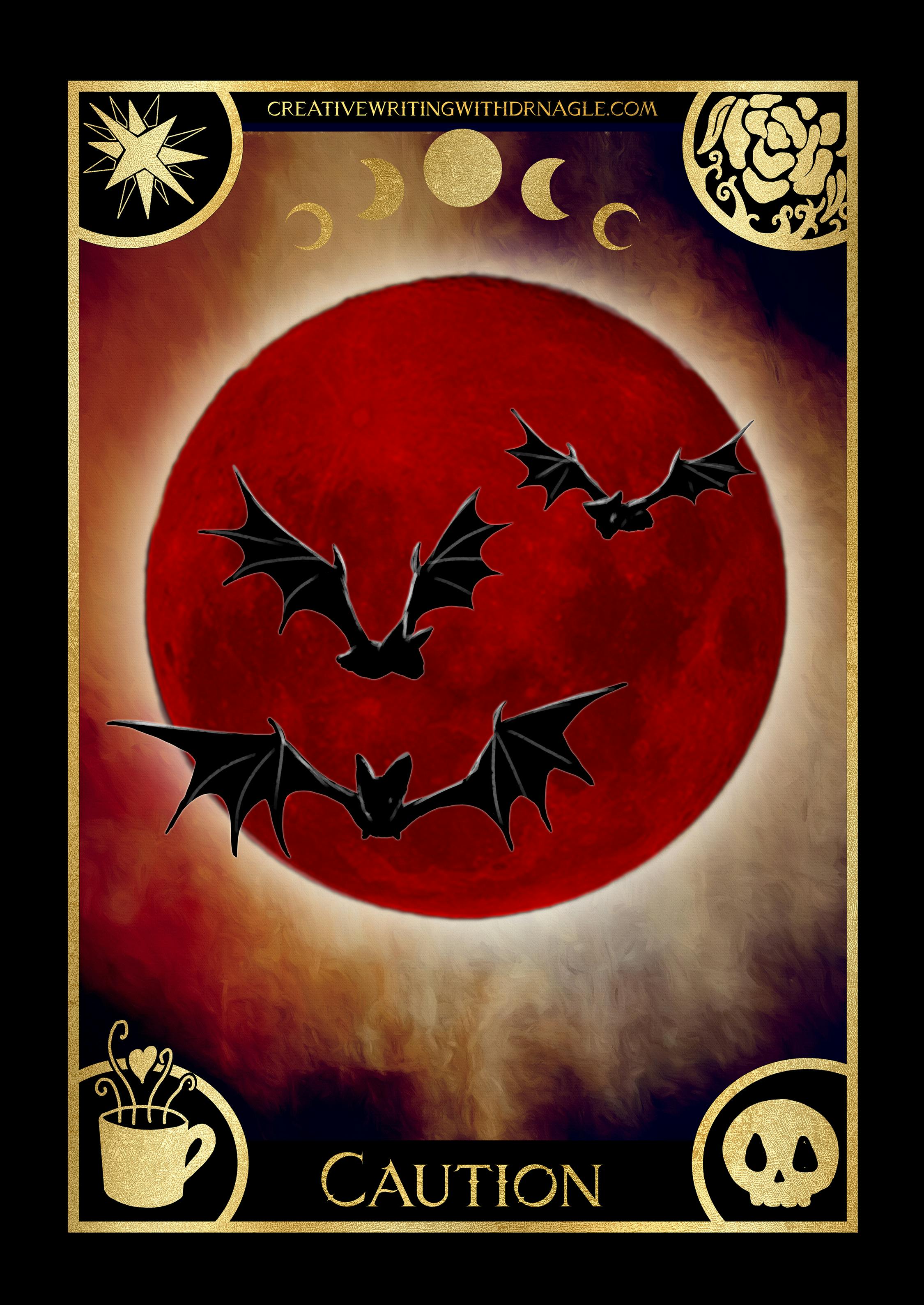 Storyteller Oracle Card: Caution