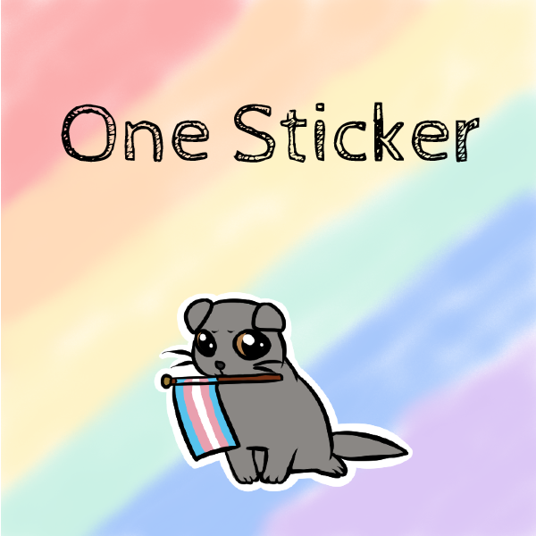 One Sticker