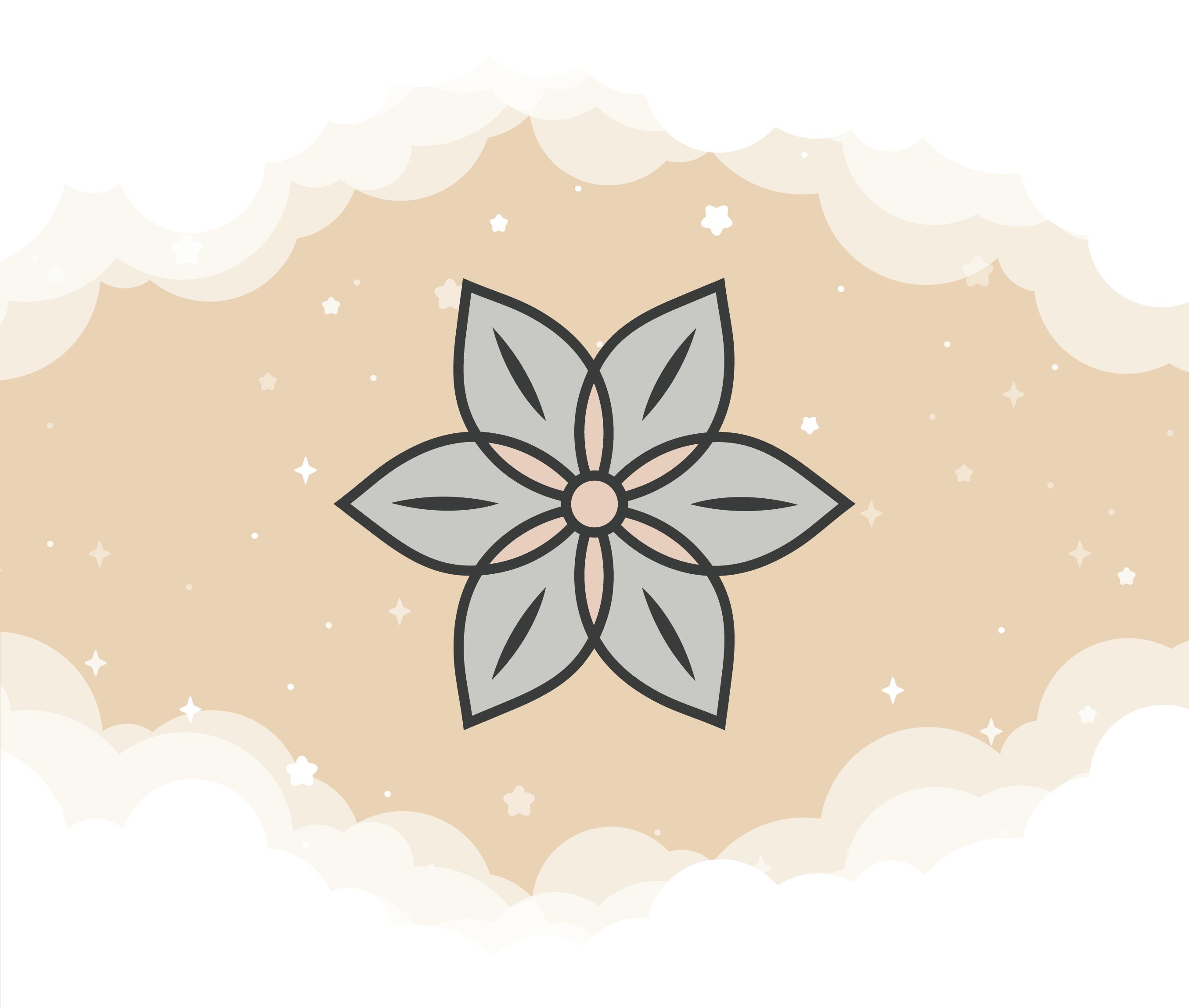 ✦ Lunar Blossom Mini Pin 