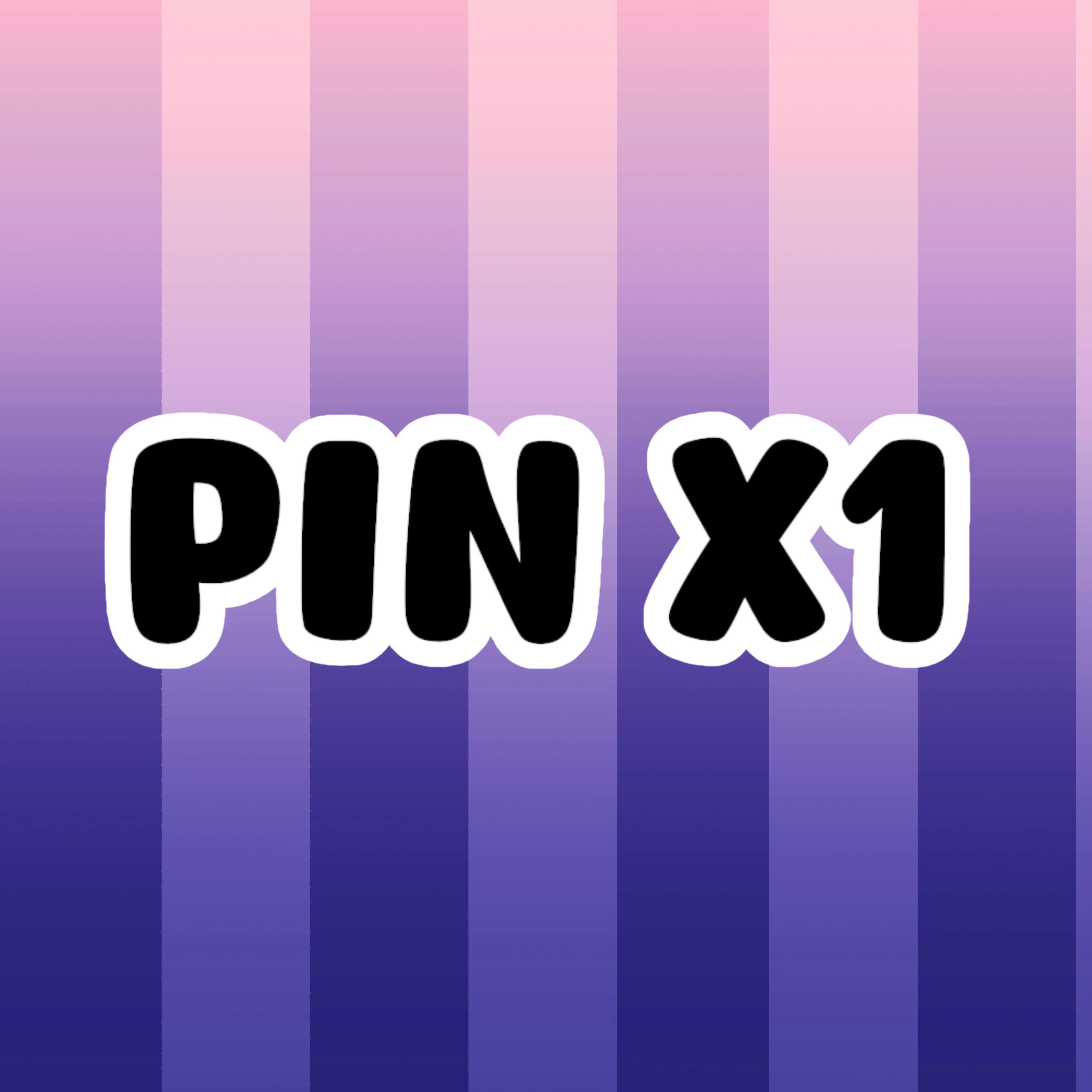 1 Regular Pin