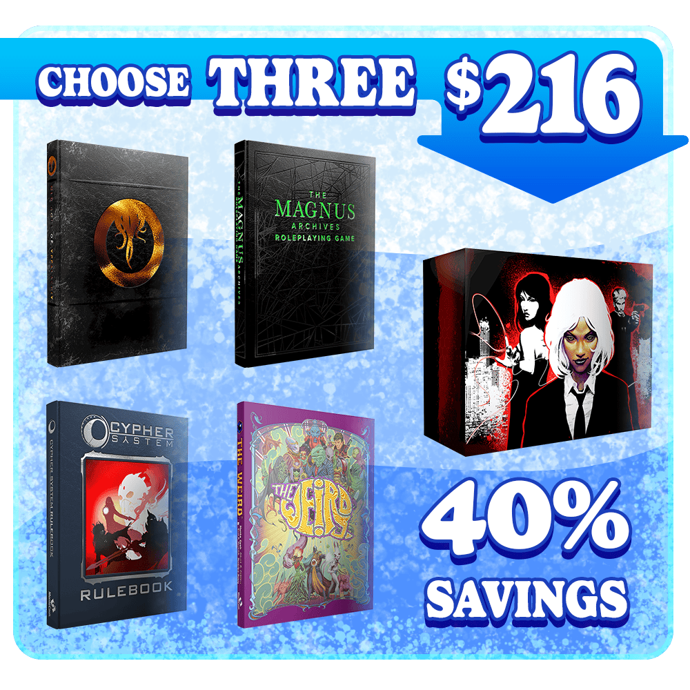 THREE of our rare, deluxe games!