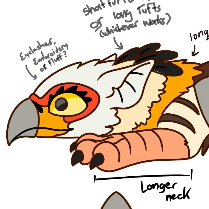 Secretary Bird Strandwolf
