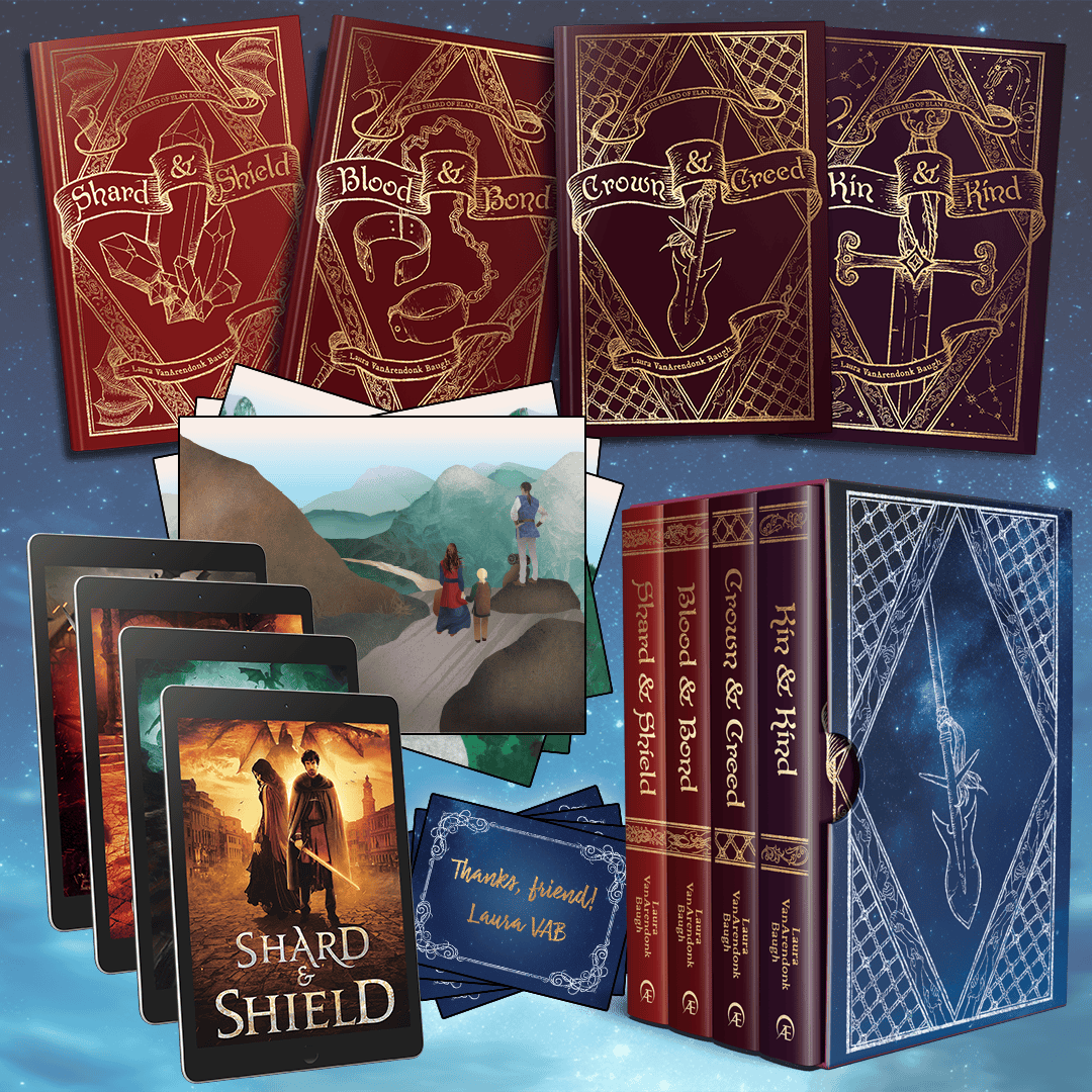 The Special Editions and Slipcase with 4 Landscape Prints