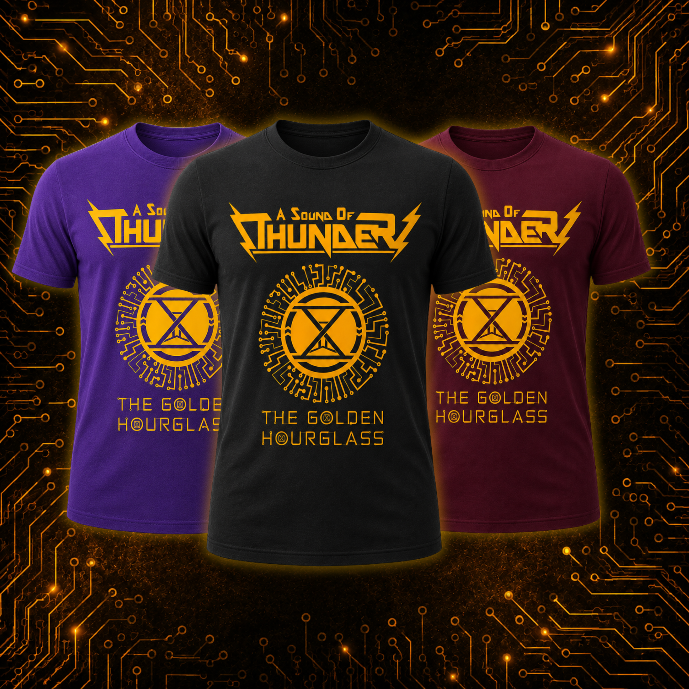 The Golden Hourglass Soft-Style T-Shirt (Choose Your Color)