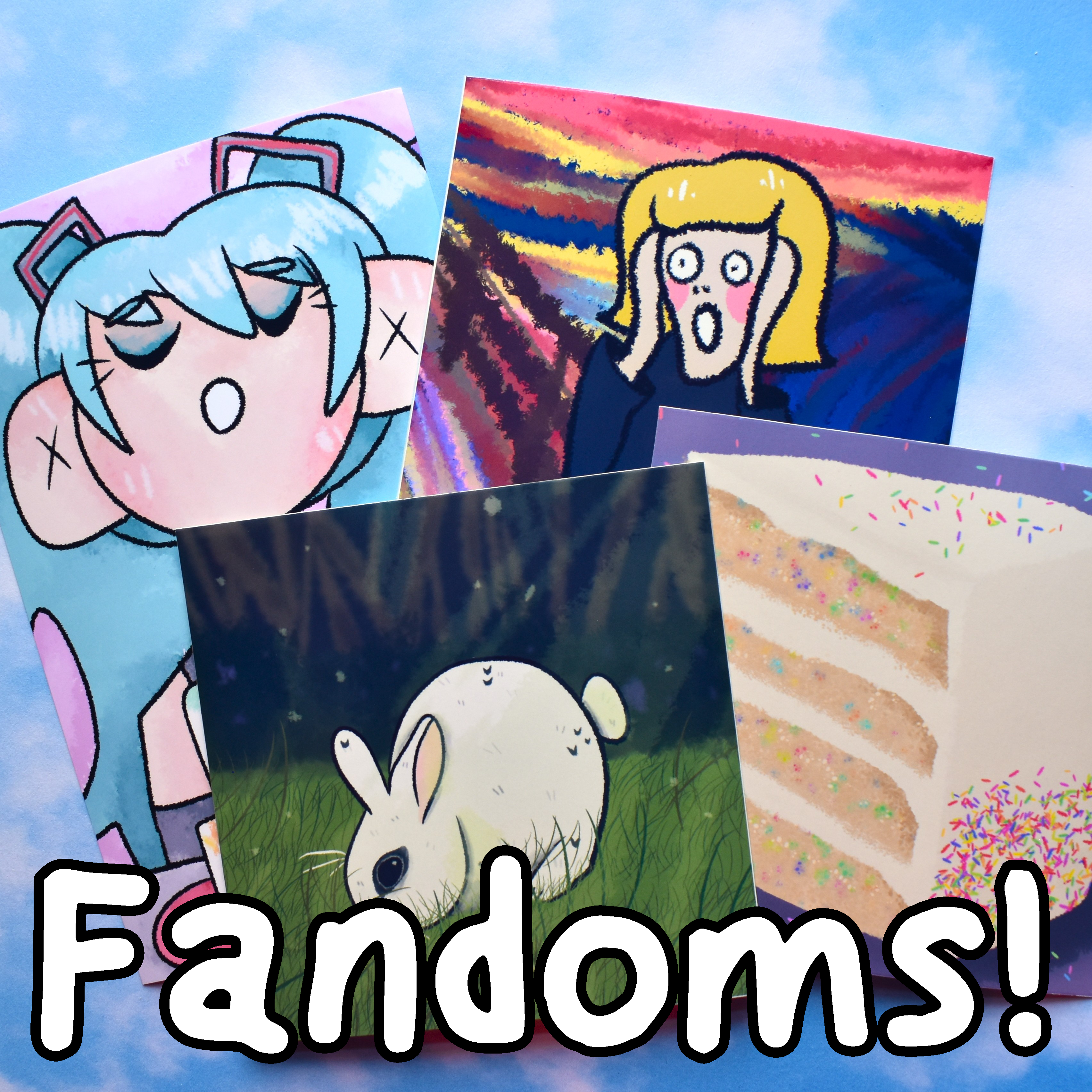 Mystery Mini Print Bundle - Fandoms